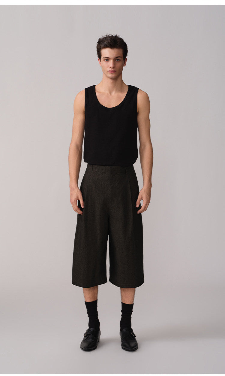 Retro casual shorts