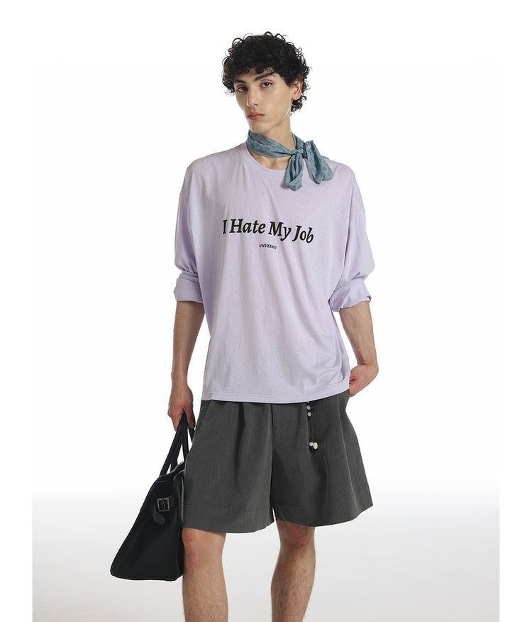 Slogan Print T-Shirt