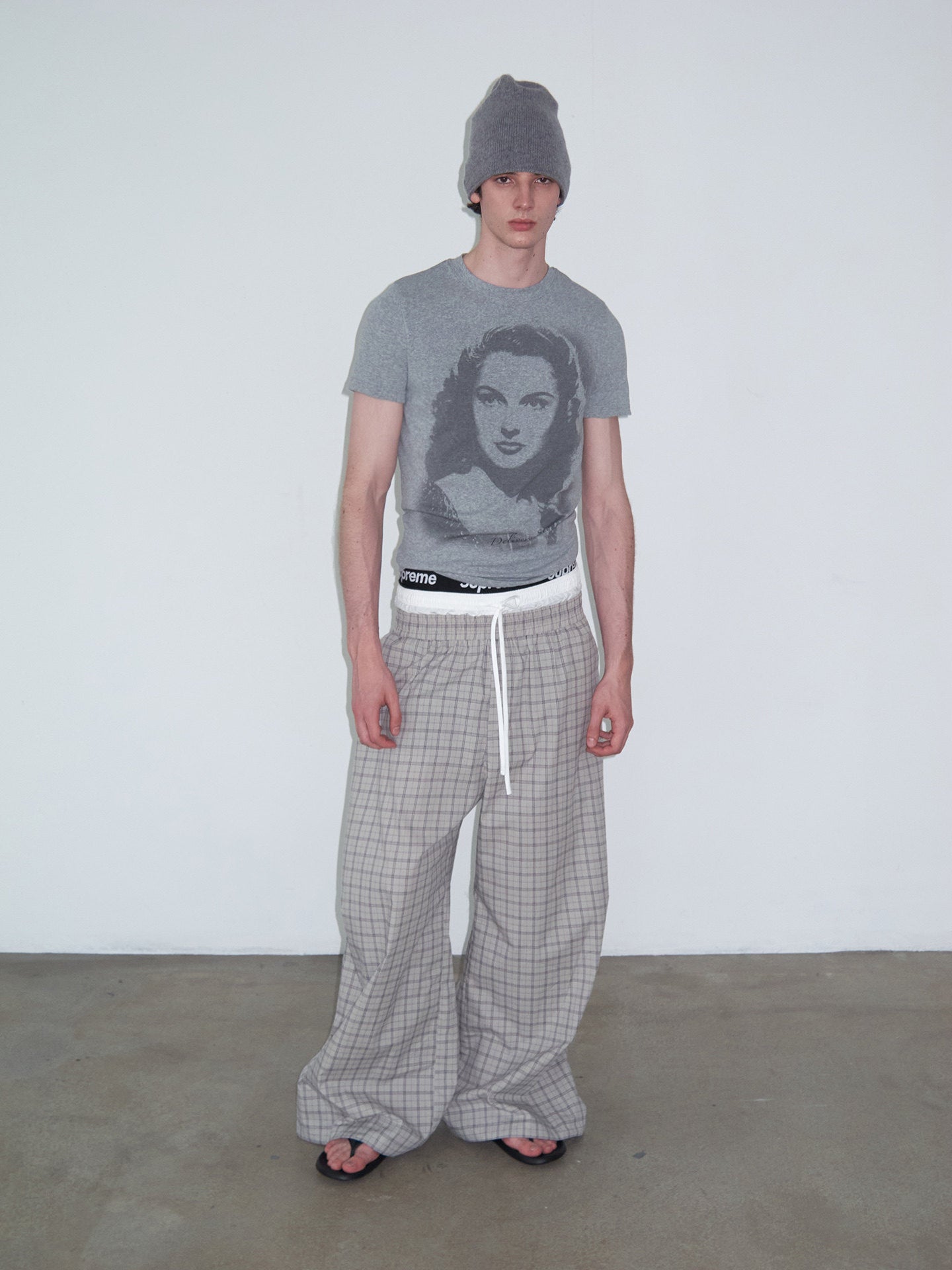 Vintage Portrait Print T-Shirt