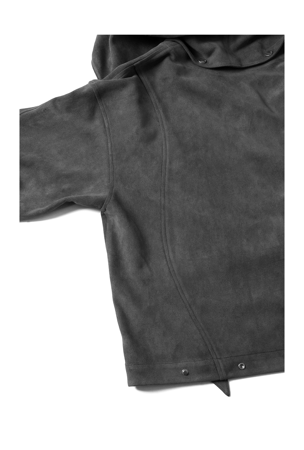 Suede Short-Length Loose Jacket