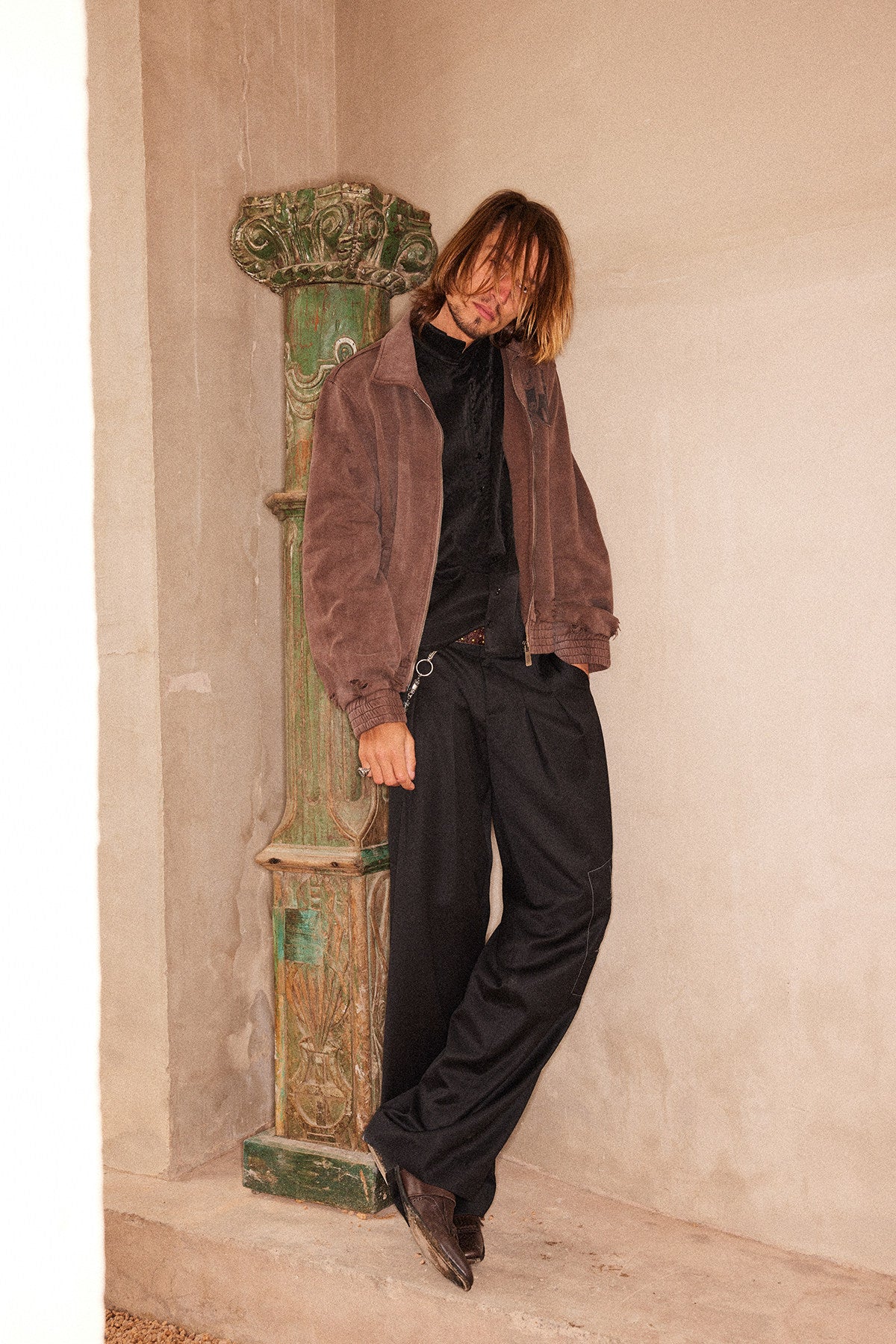 Appliqué Print Jacket