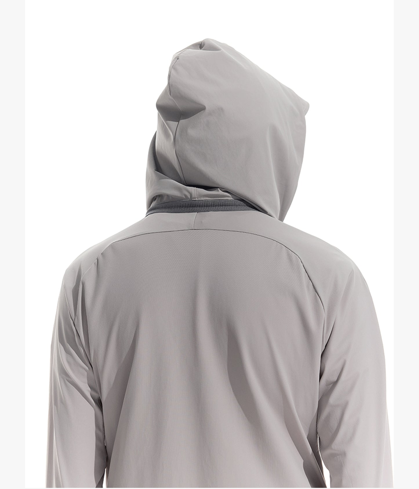 Jacket with removable hood