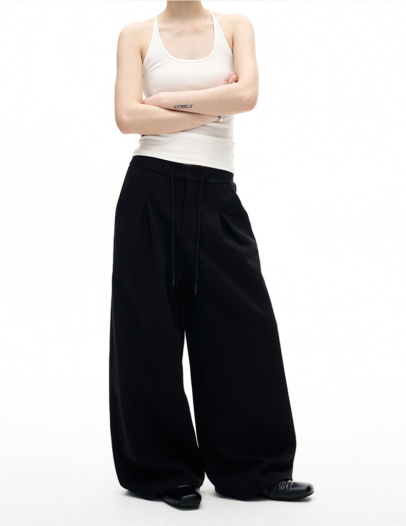 Drape Wide Leg Sweatpants