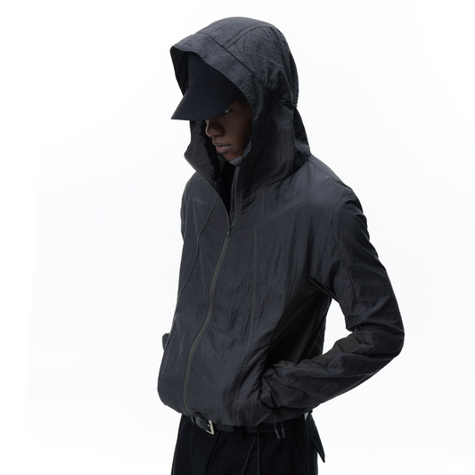 Color-Block Water-Repellent Sun Protection Jacket
