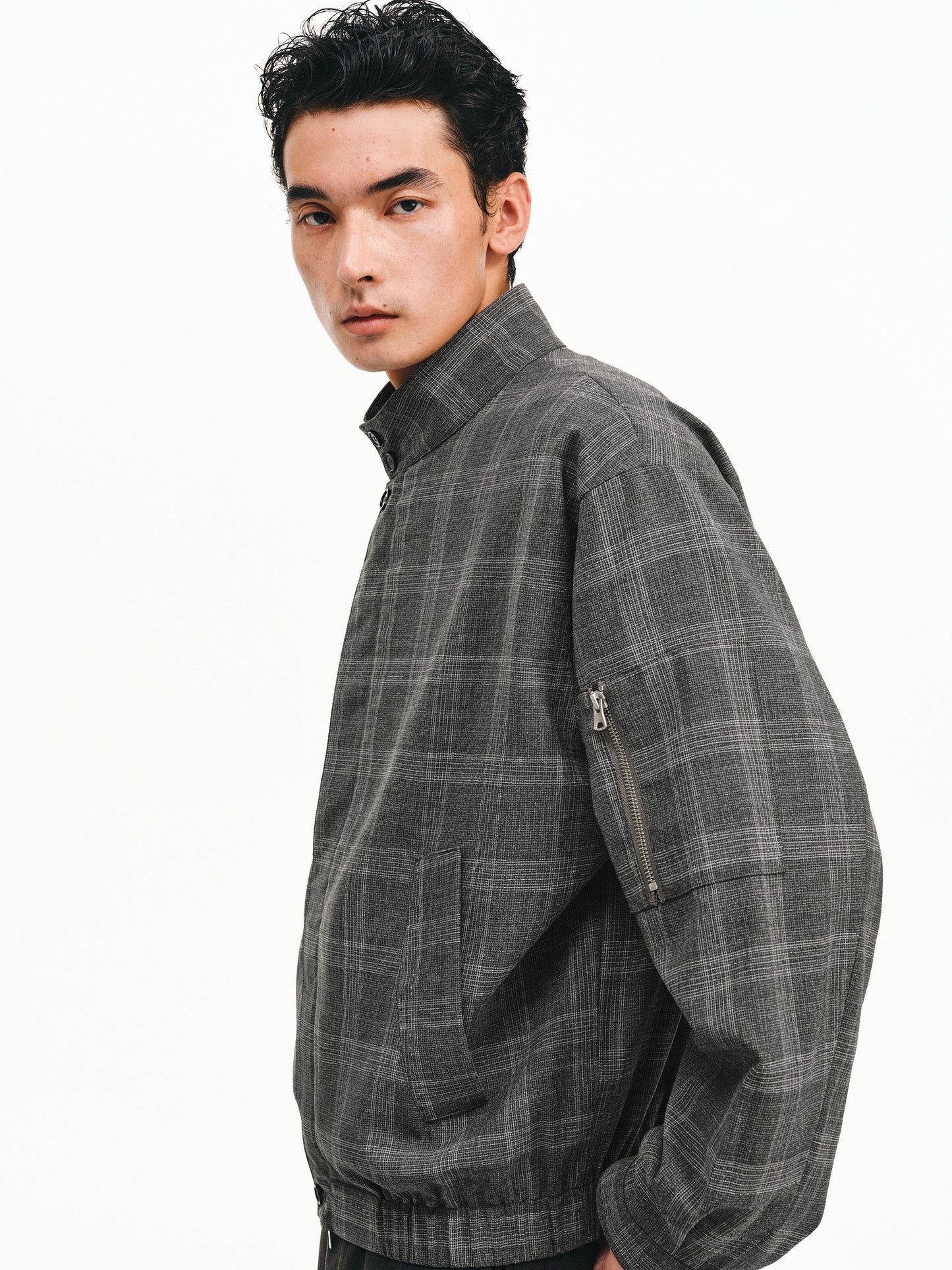 Wool Harrington Jacket