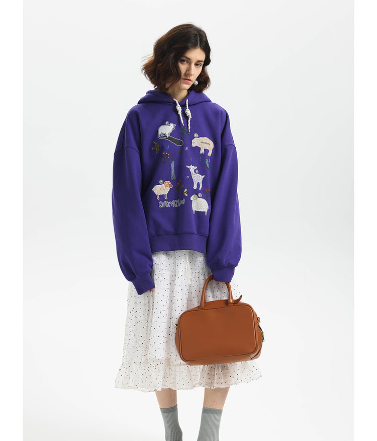 Printed Anti-Static Hoodie