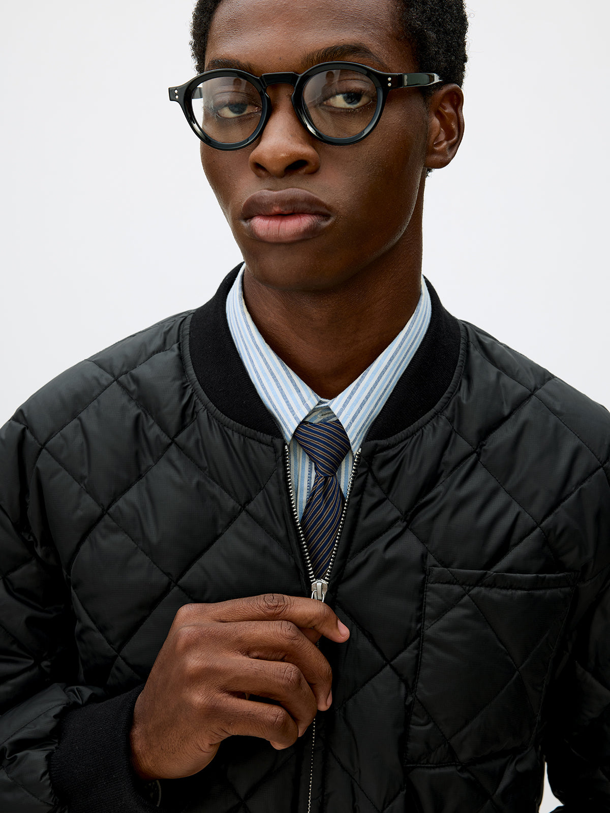 Water-repellent Quilted Jacket