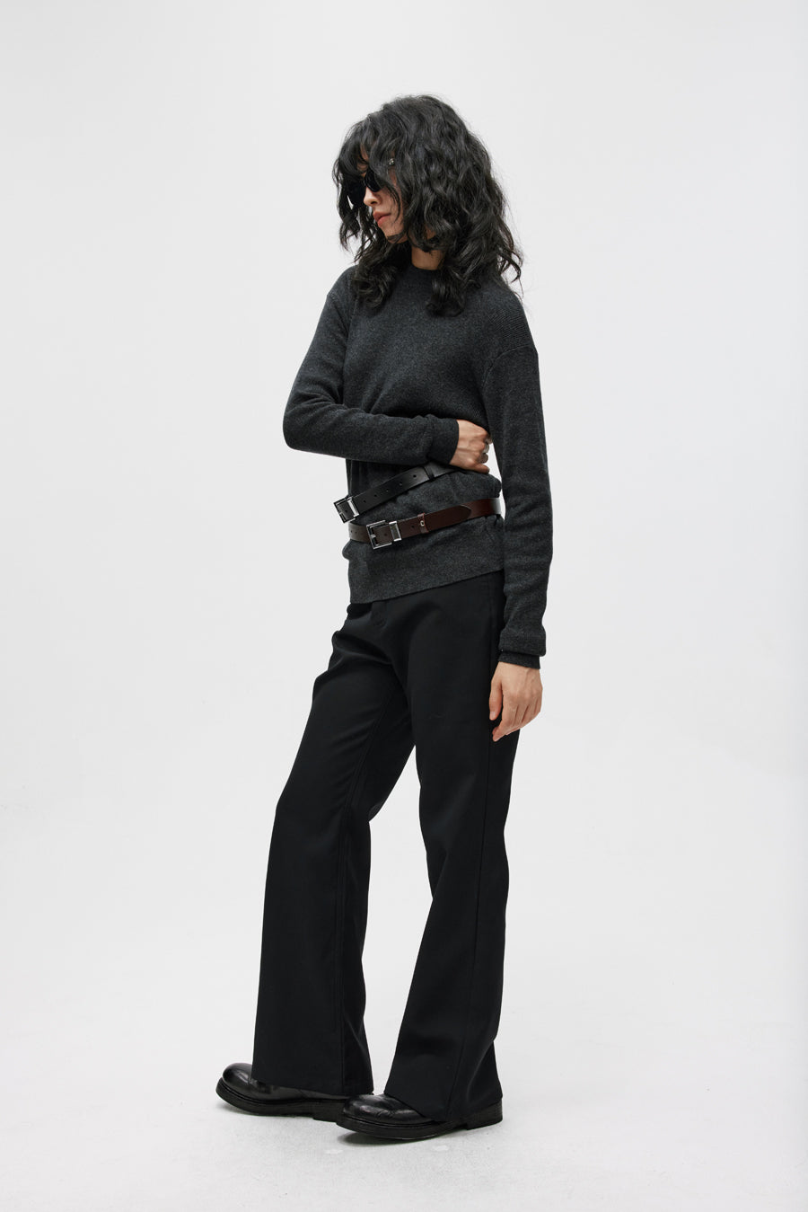 Basic silhouette boot pants