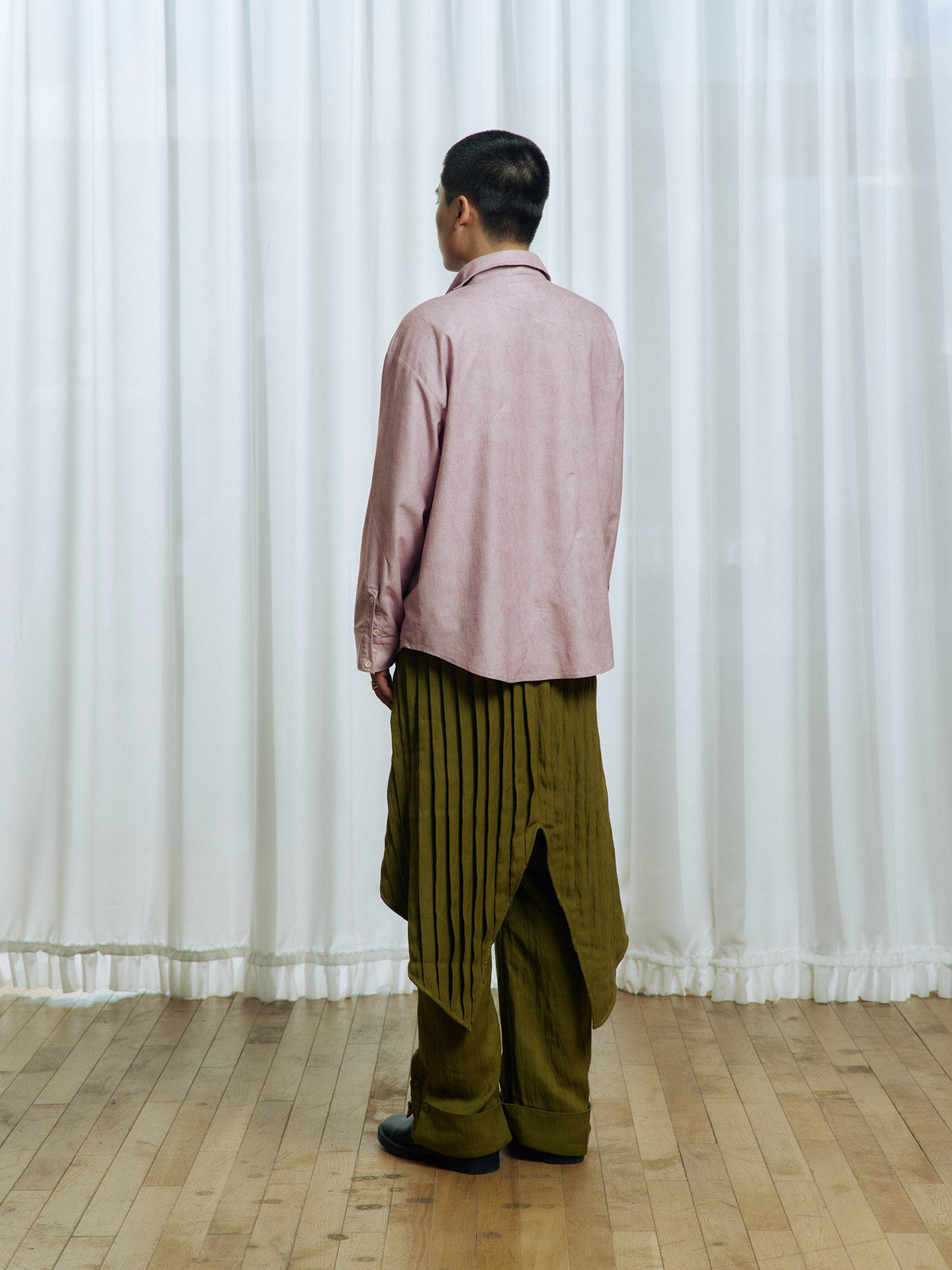 Pleated Casual Pants