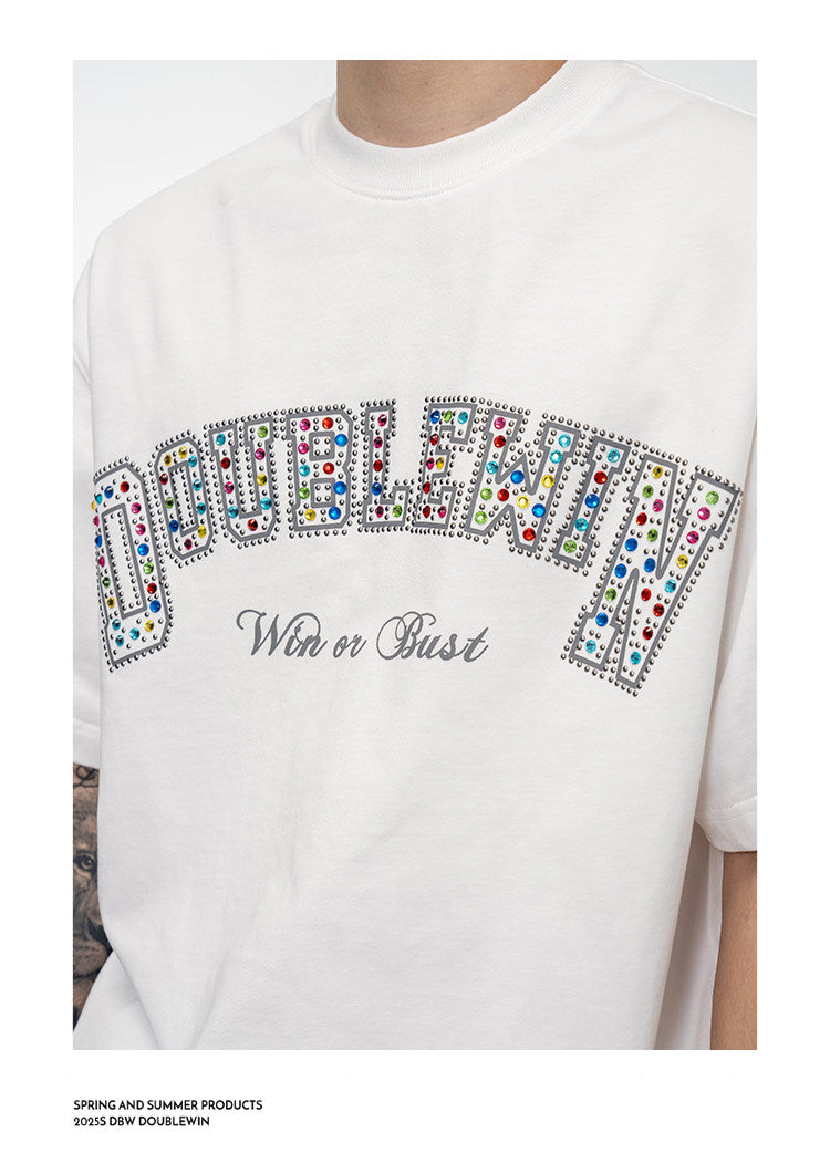 Loose-fit Round-Neck Casual T-Shirt
