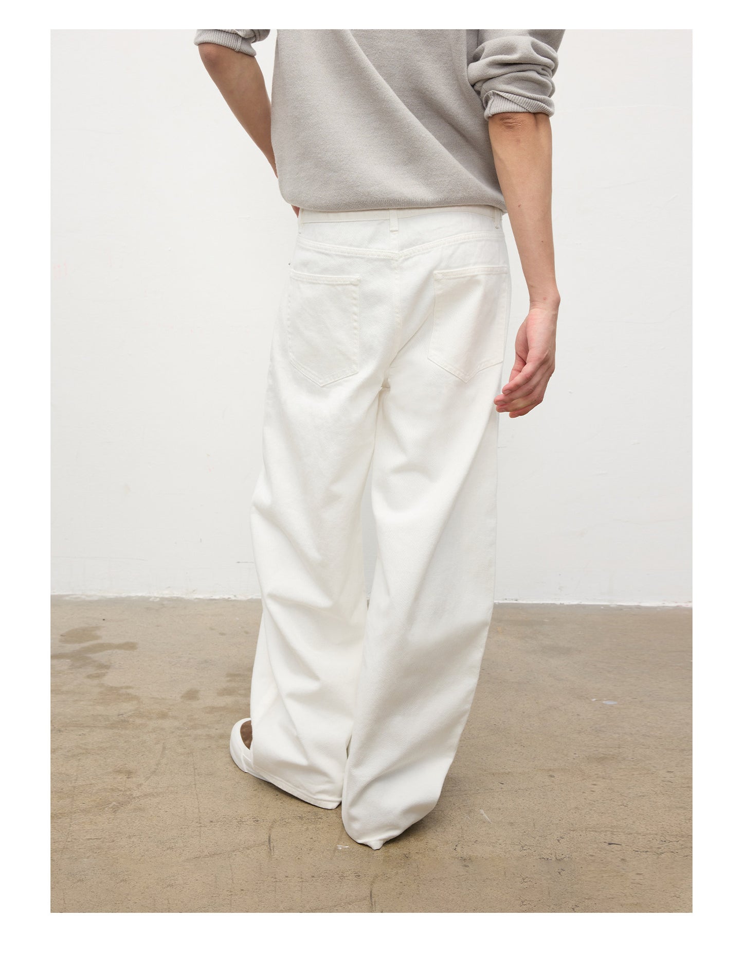 French Style Denim Pants