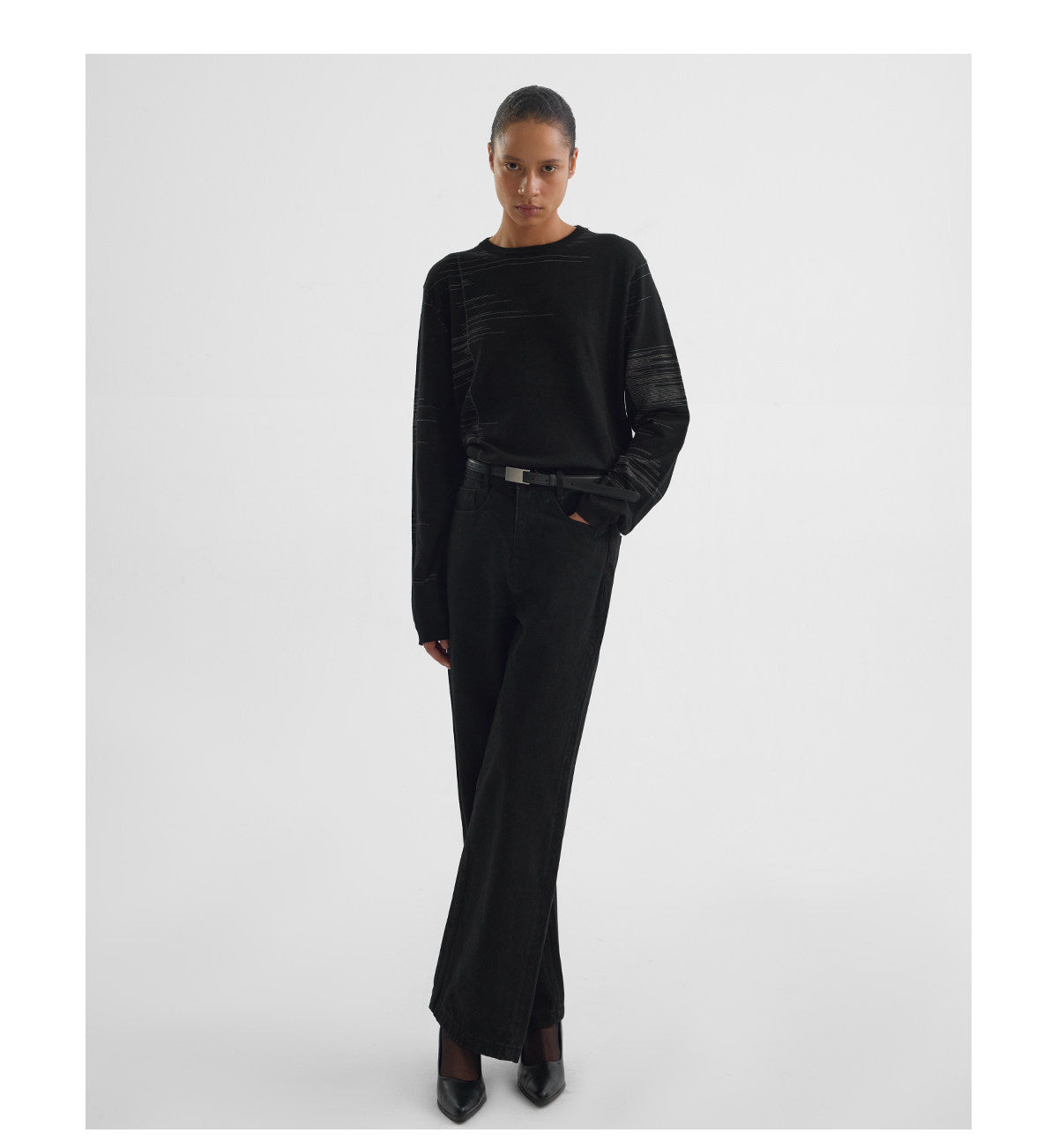 Jacquard Wool Knit
