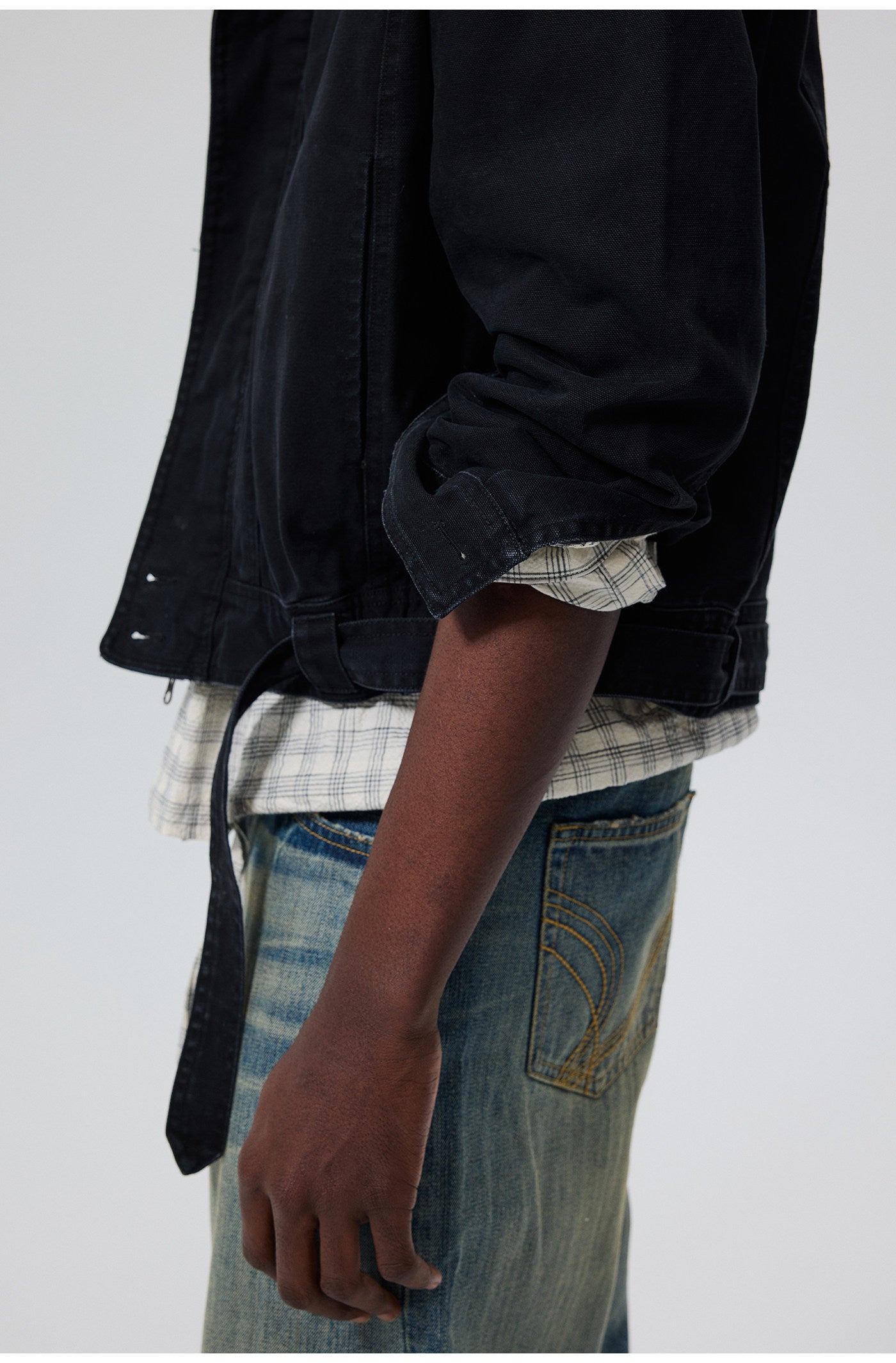 Stand Collar Harrington Jacket