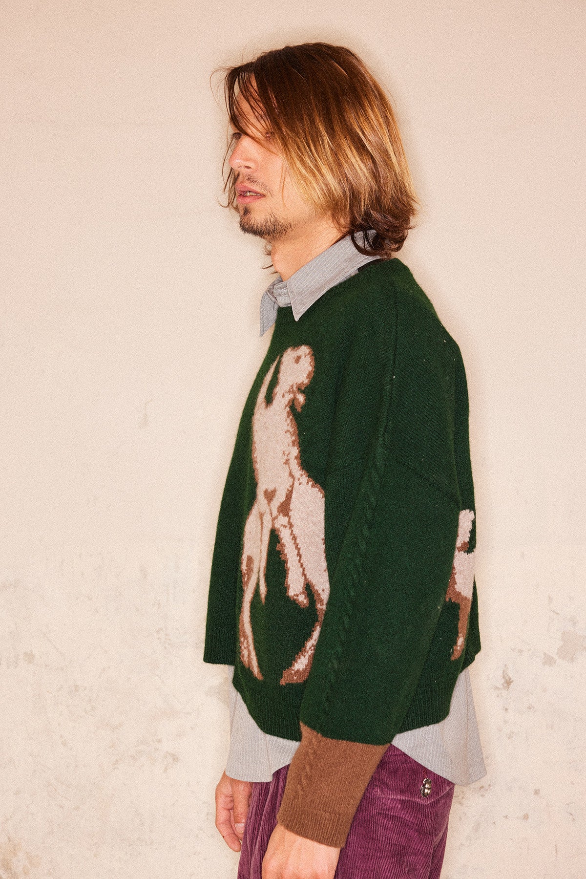 Round Neck Pullover Sweater