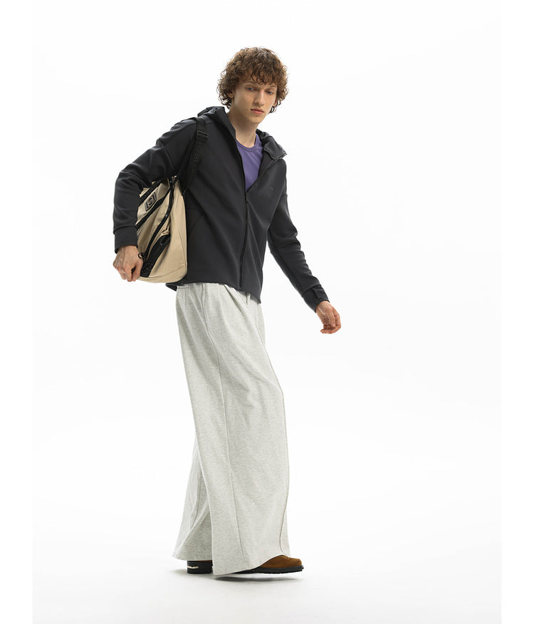 Wide Knit Casual Pants