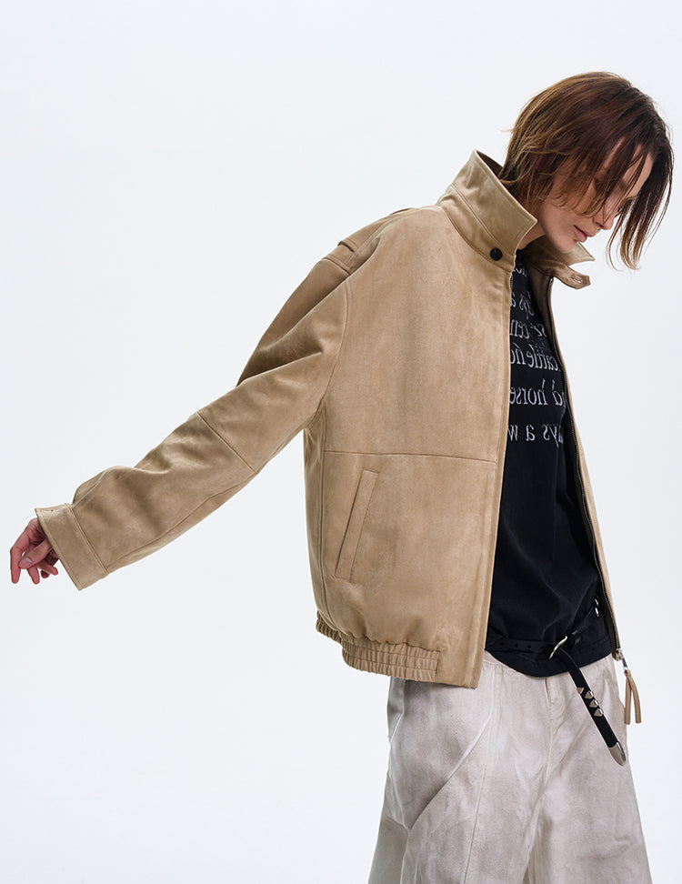Retro Suede Jacket