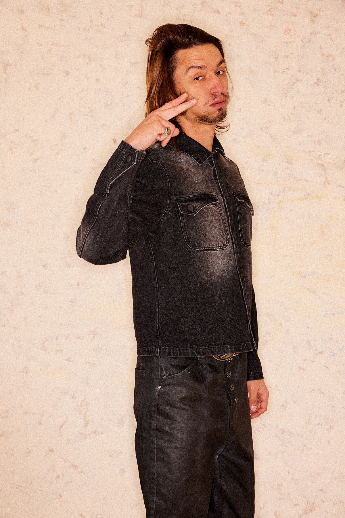 Vintage Slim Fit Denim Jacket