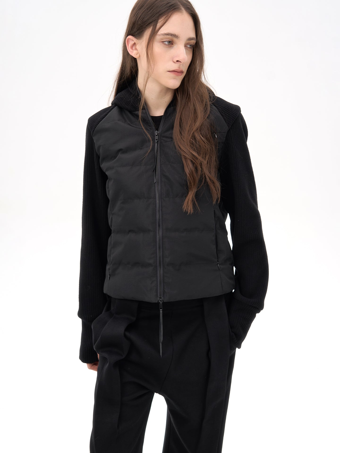 Patchwork Down Jacket