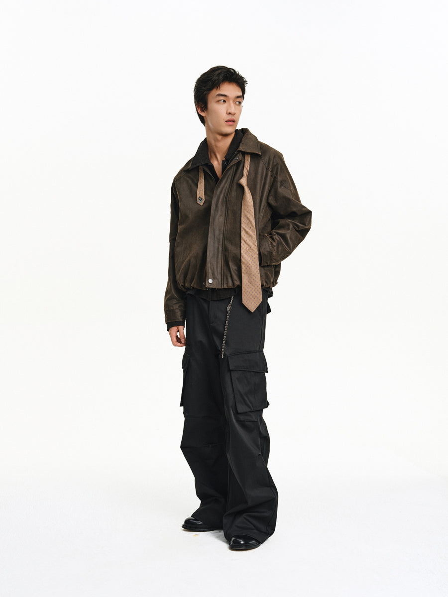 Multi-Pocket Casual Pants
