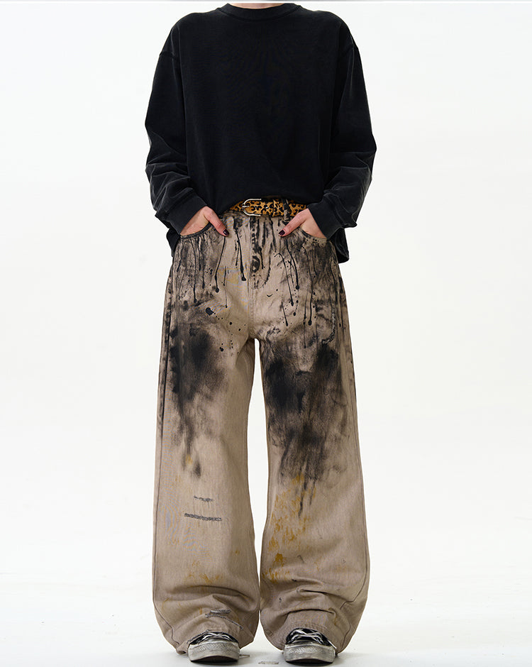 Street Splash Graffiti Jeans