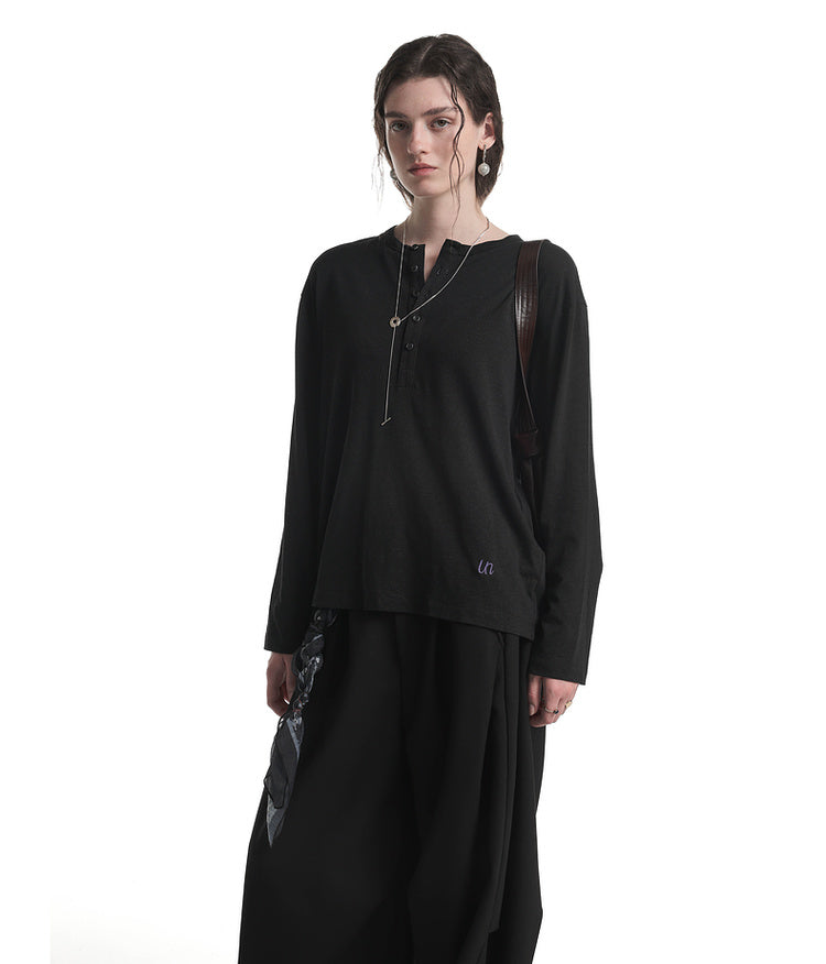 Henry Collar T-Shirt