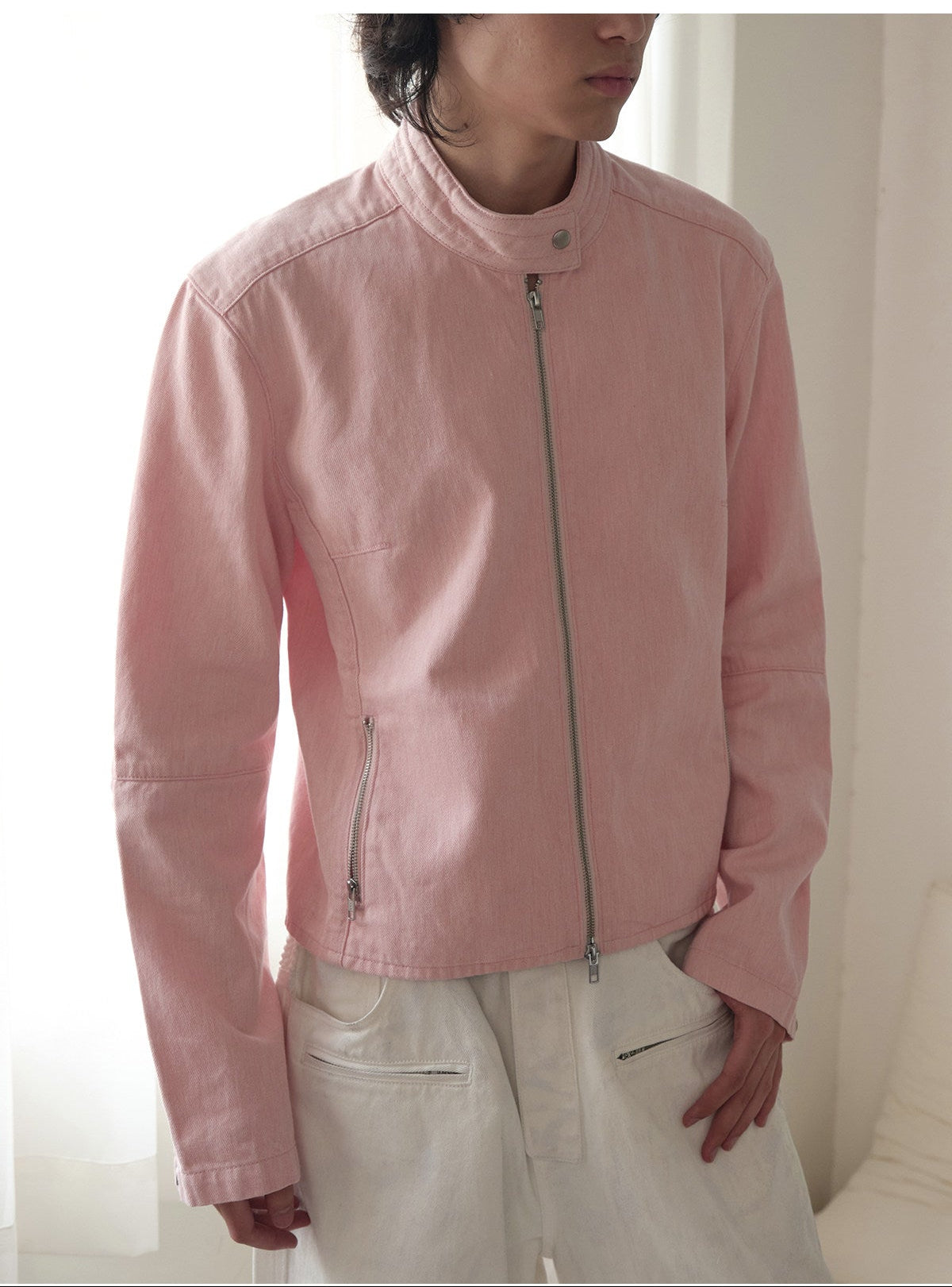 Quilted Denim Jacket
