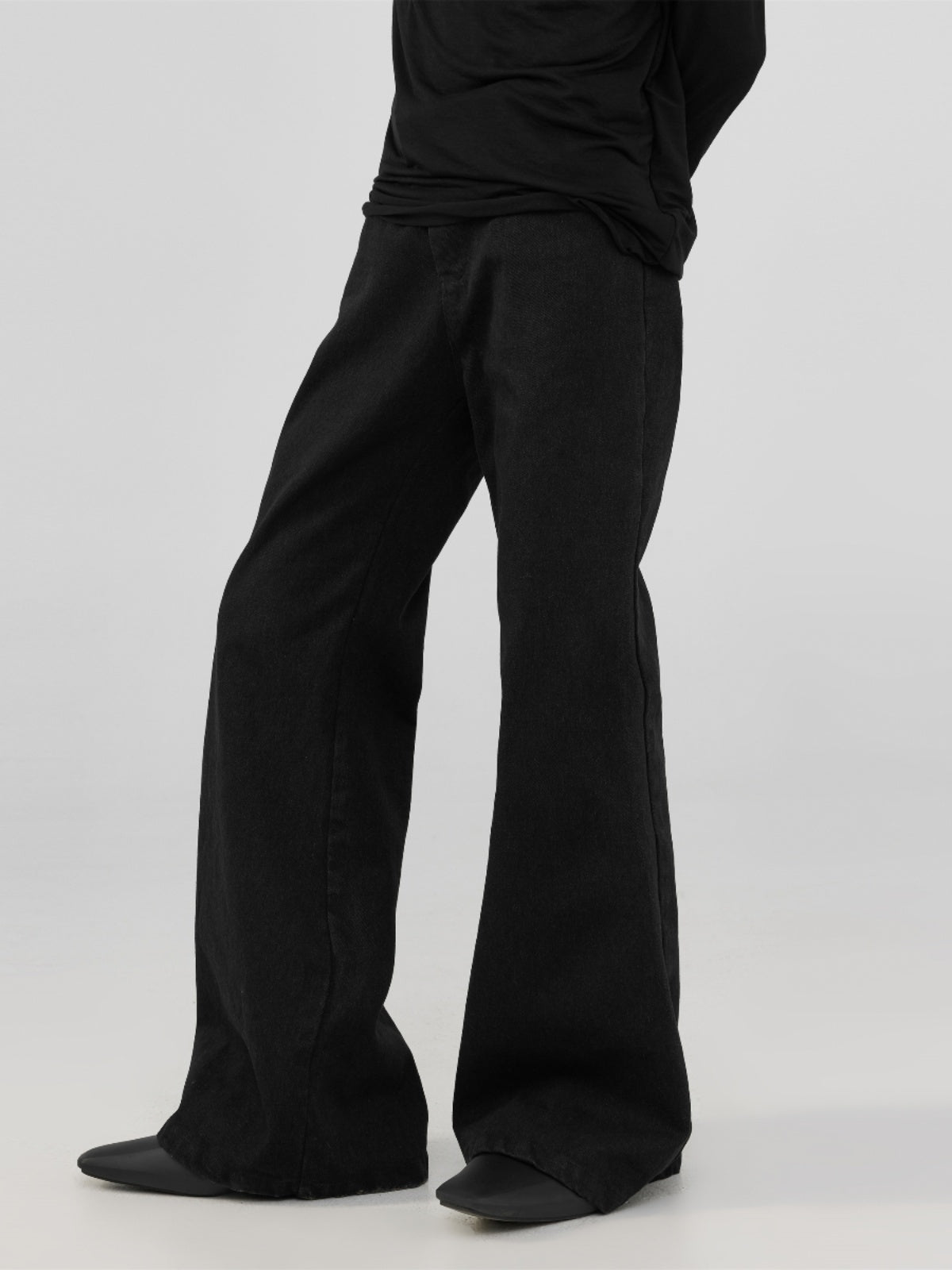 Basic Simple Black Jeans