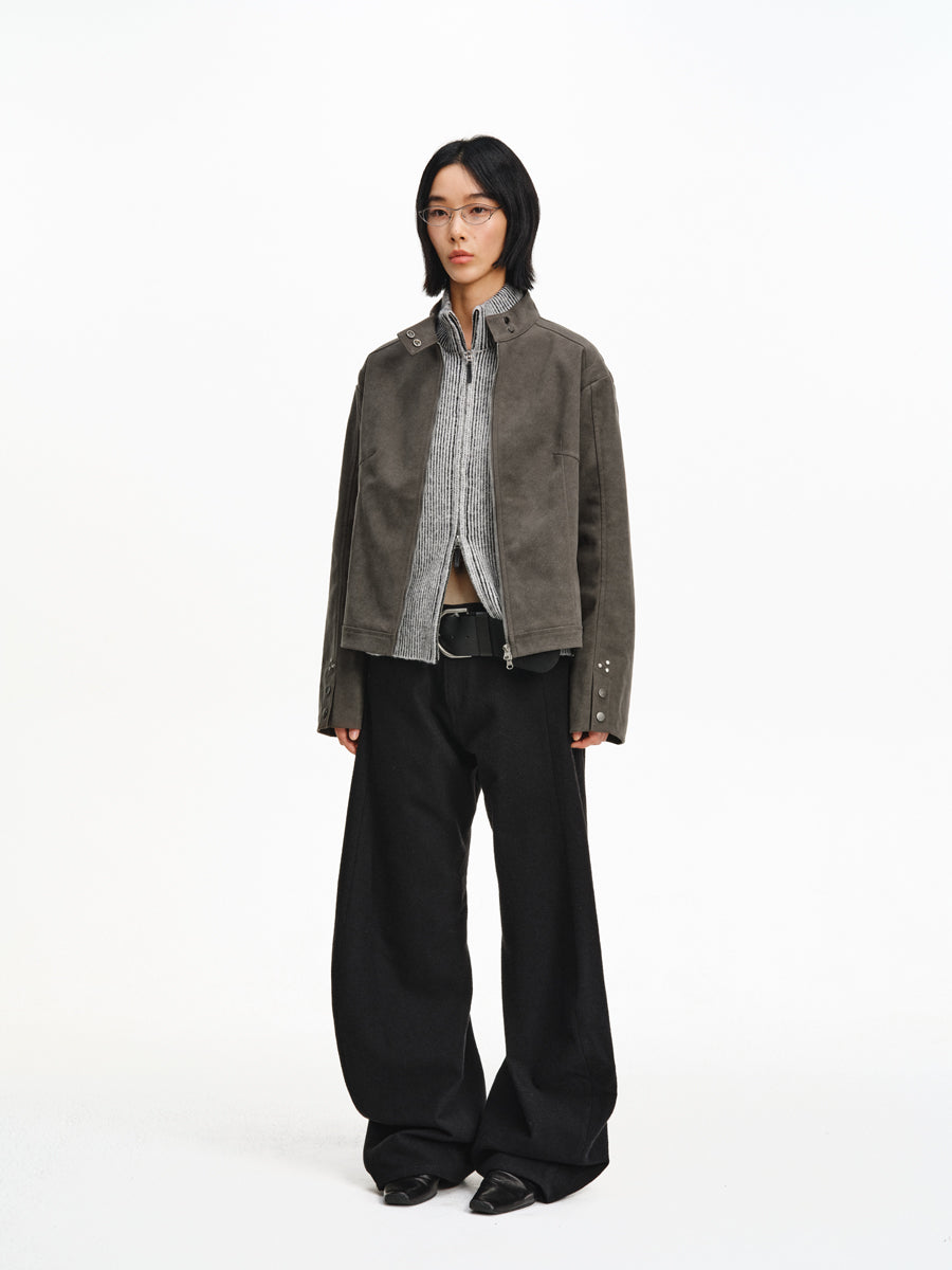 A-line silhouette jacket