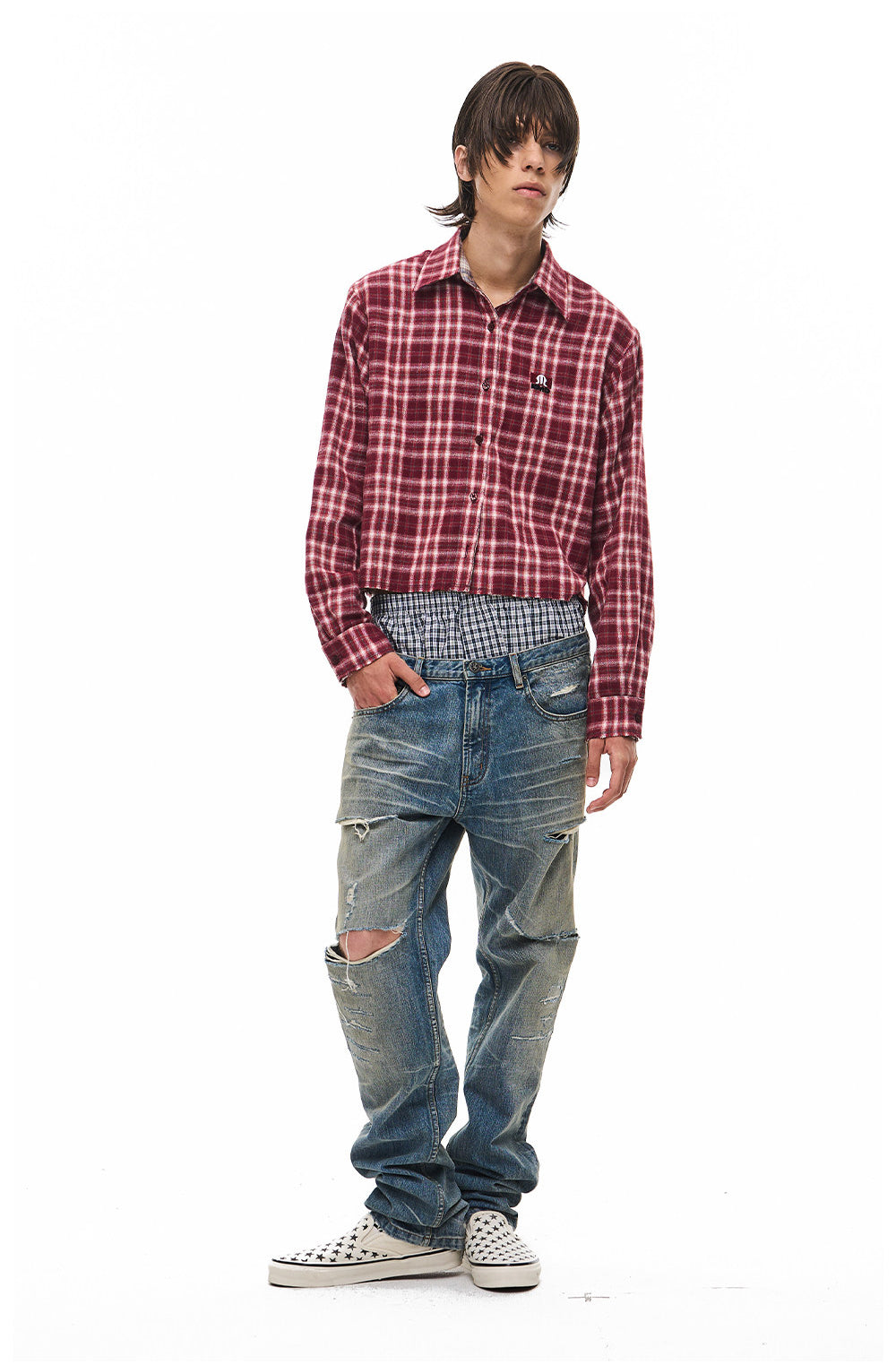 Reversible Check Shirt