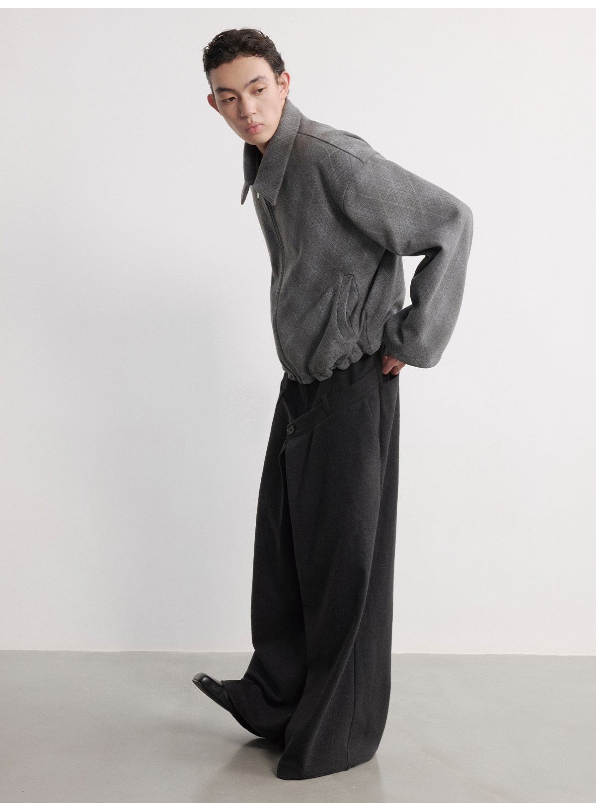 Drawstring Fleece Jacket