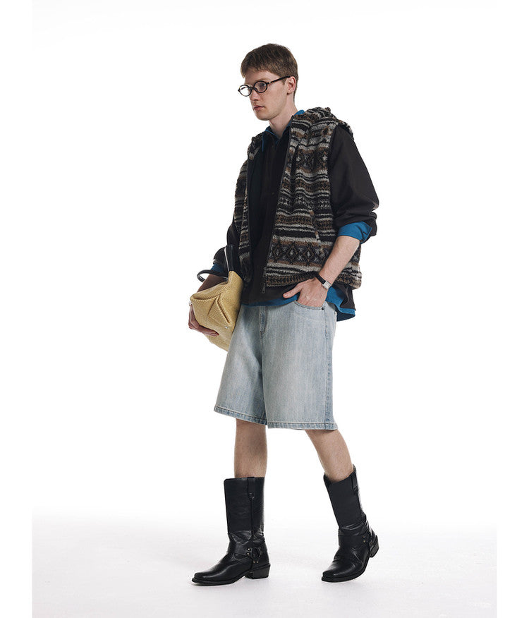 Fleece Hooded Vest