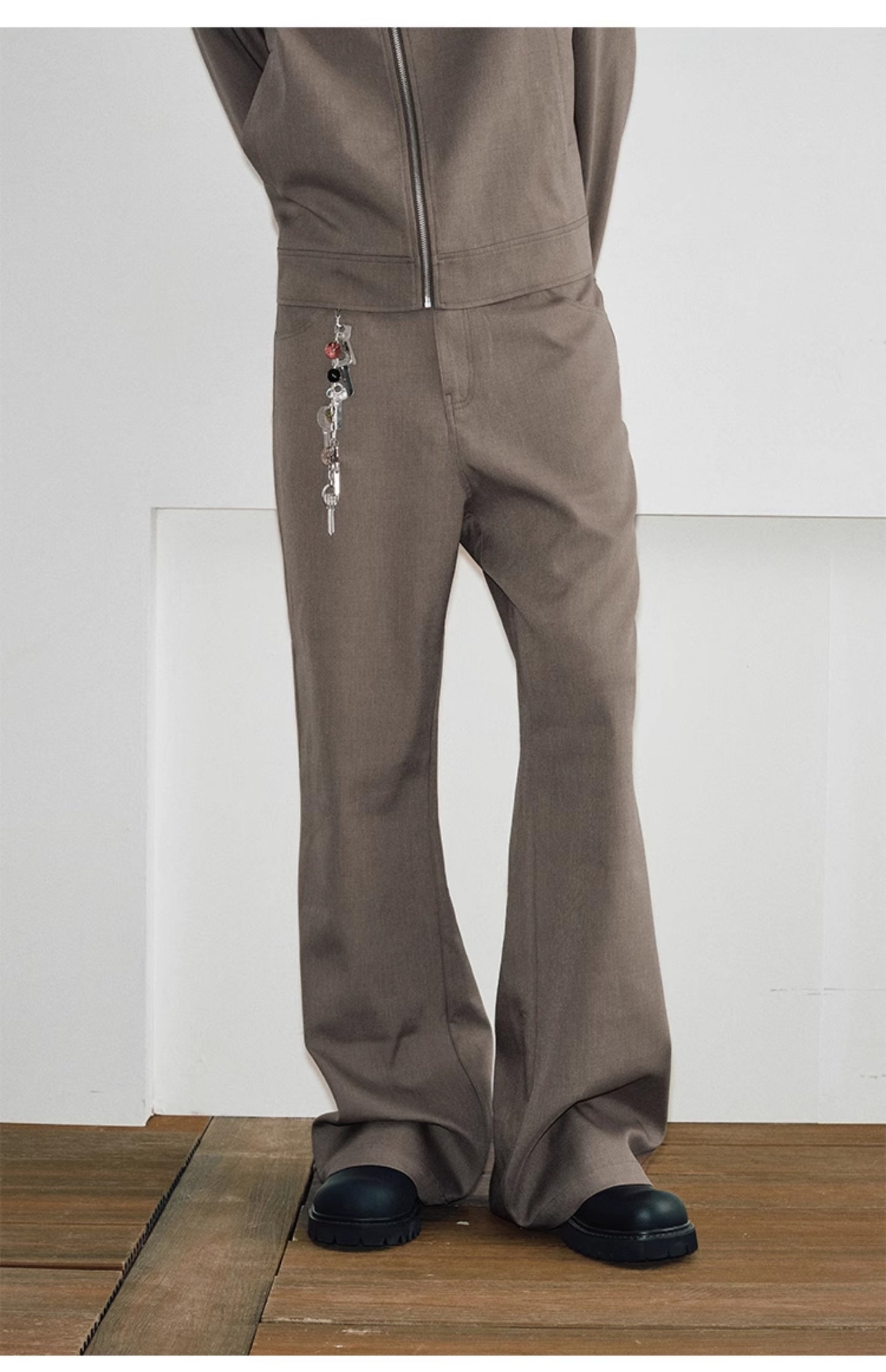 Loose Bootcut Casual Pants