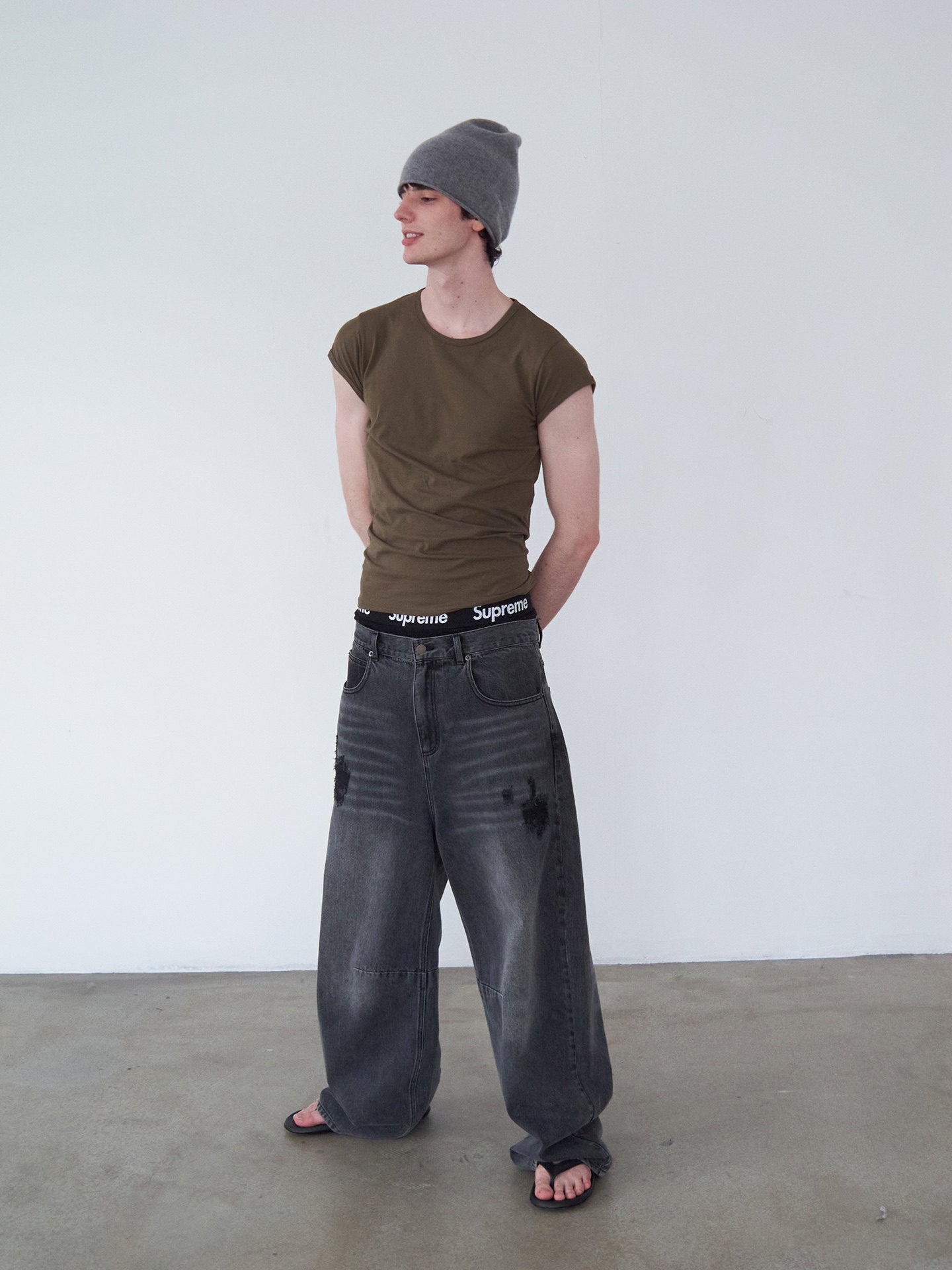 Slim-Fit Flying Sleeve T-Shirt