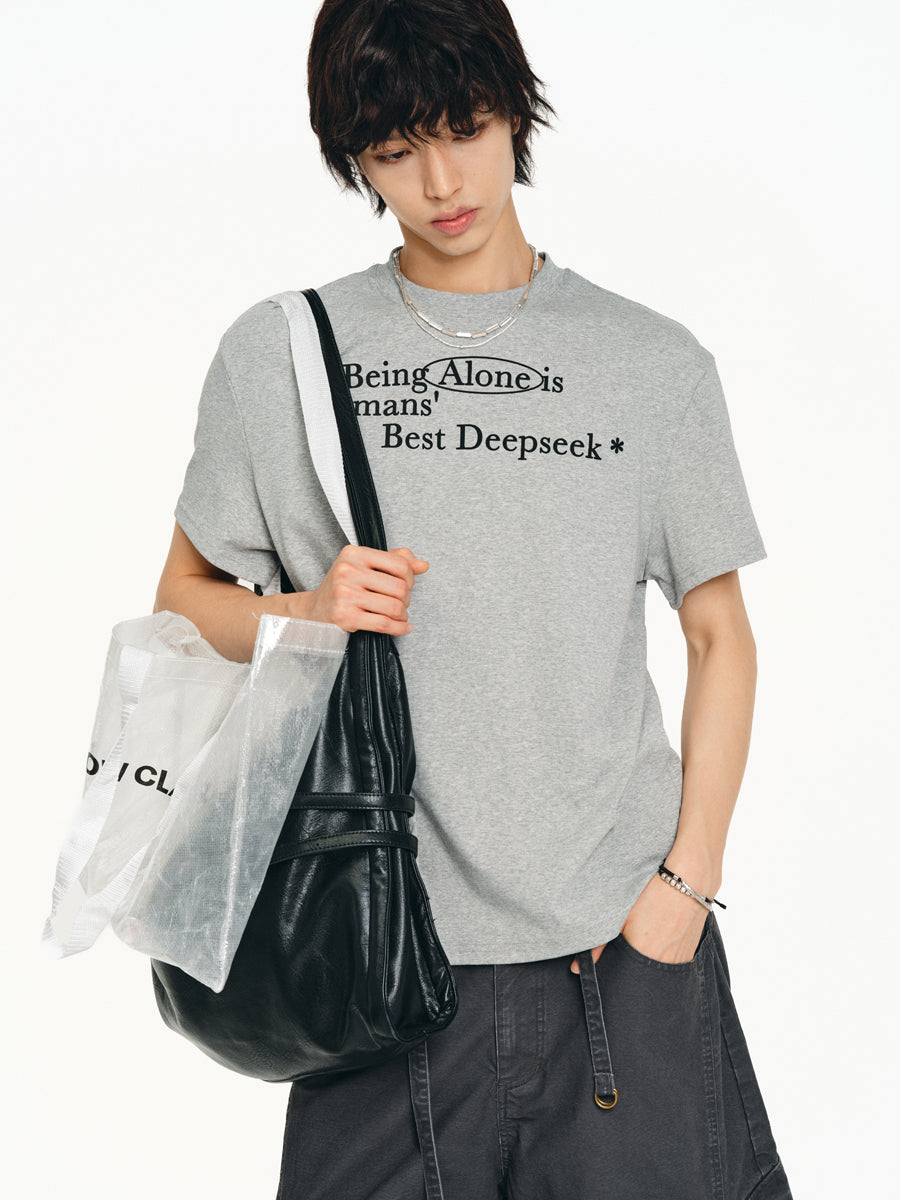 Slogan Print T-Shirt