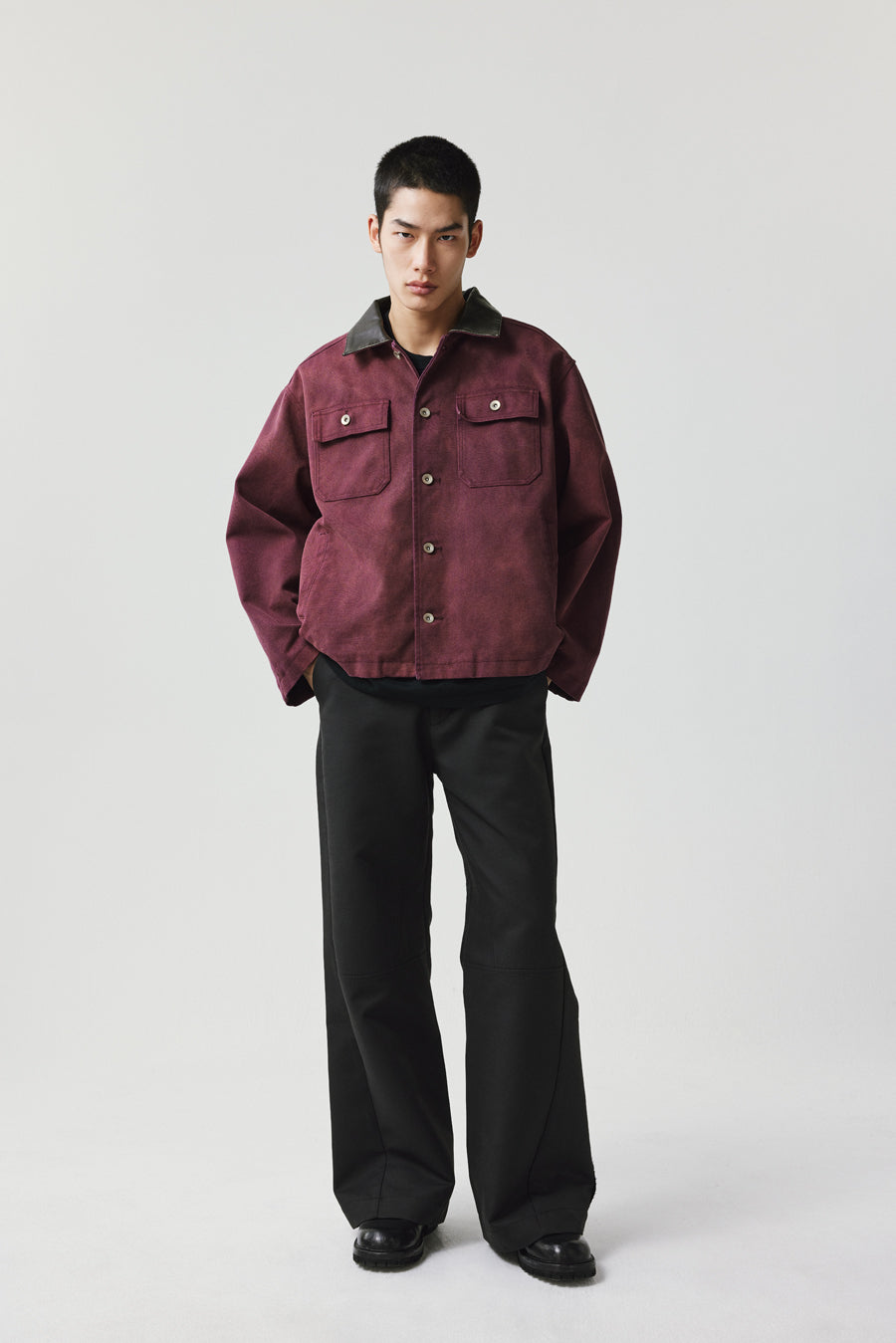 Short A-line jacket