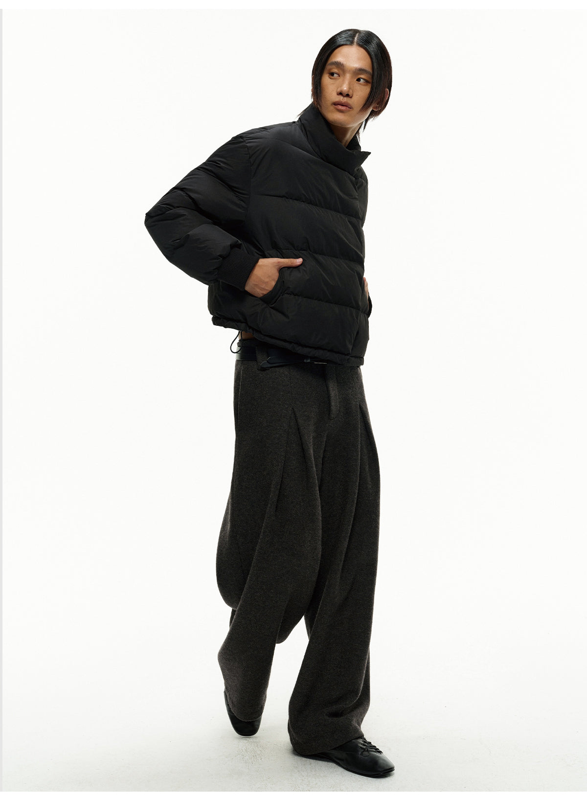 Magnet Snap Down Jacket