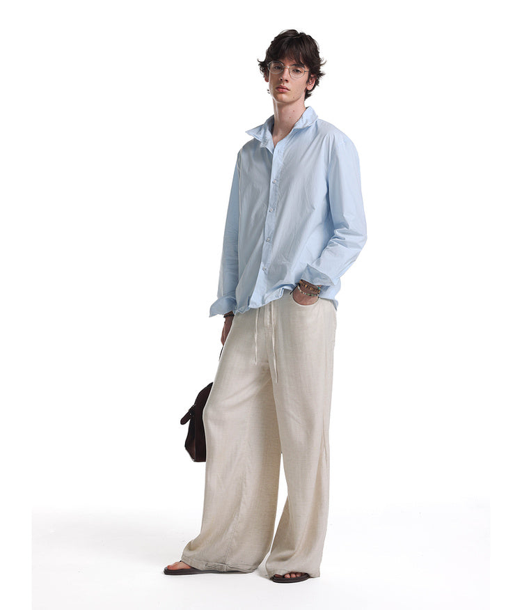 Plain versatile basic shirt