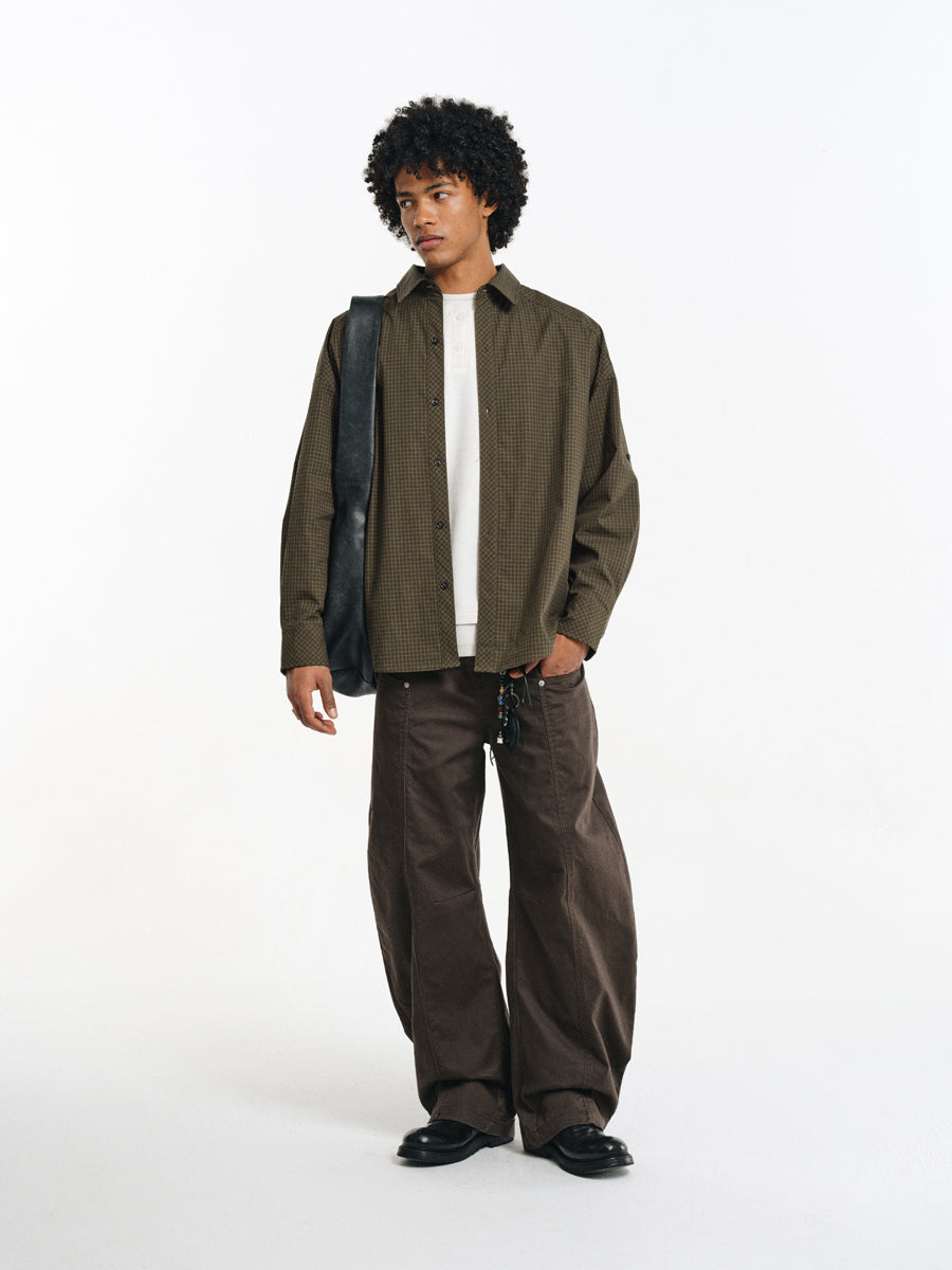 Cotton Rivet Casual Pants