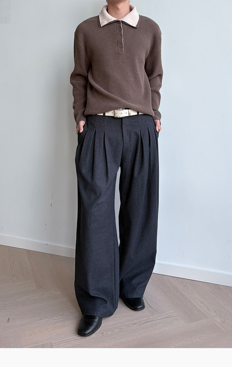 Loose Straight Casual Pants