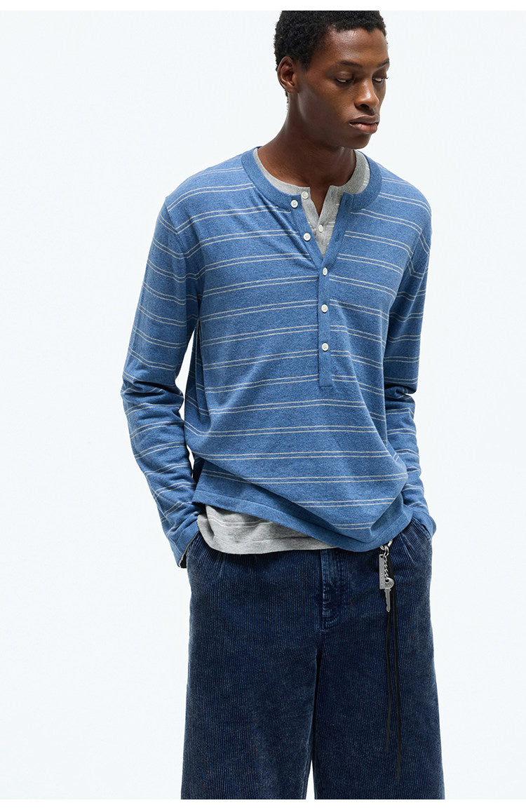 Natural Cotton Yarn T-Shirt