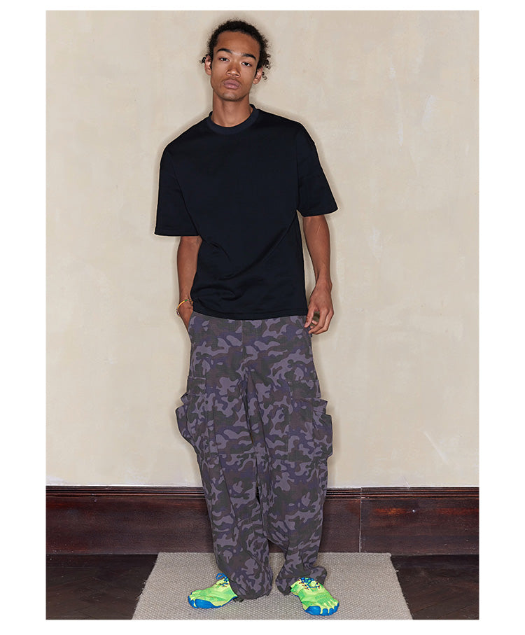 Camouflage paratrooper pants