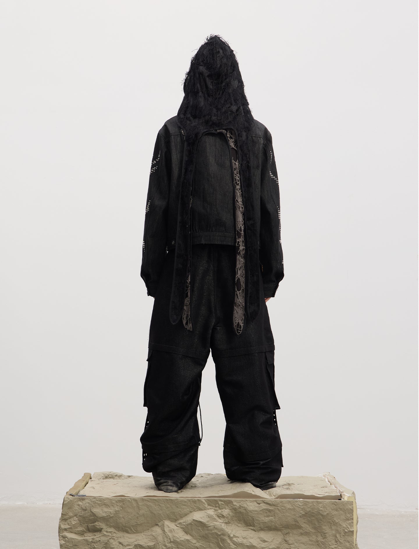 Deconstruction Design Work Jeans