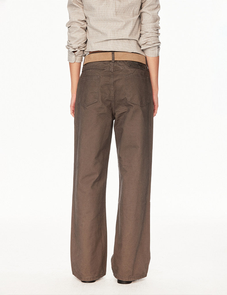 Loose-fit casual pants