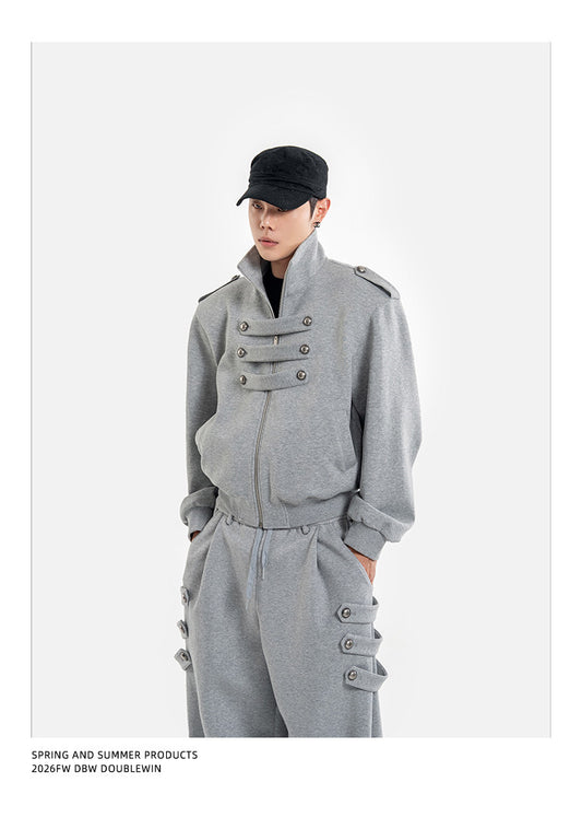 Short-Sleeve Sweatshirt Set