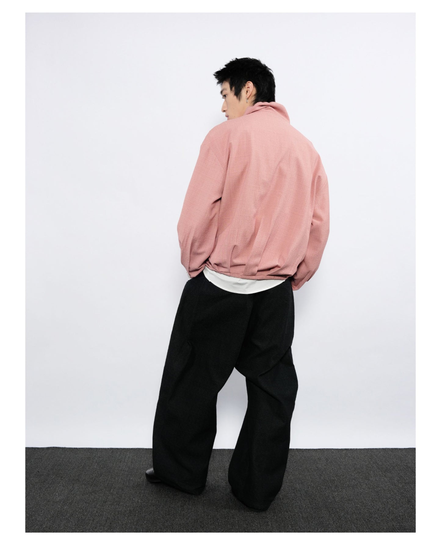 Double-pleated jacket