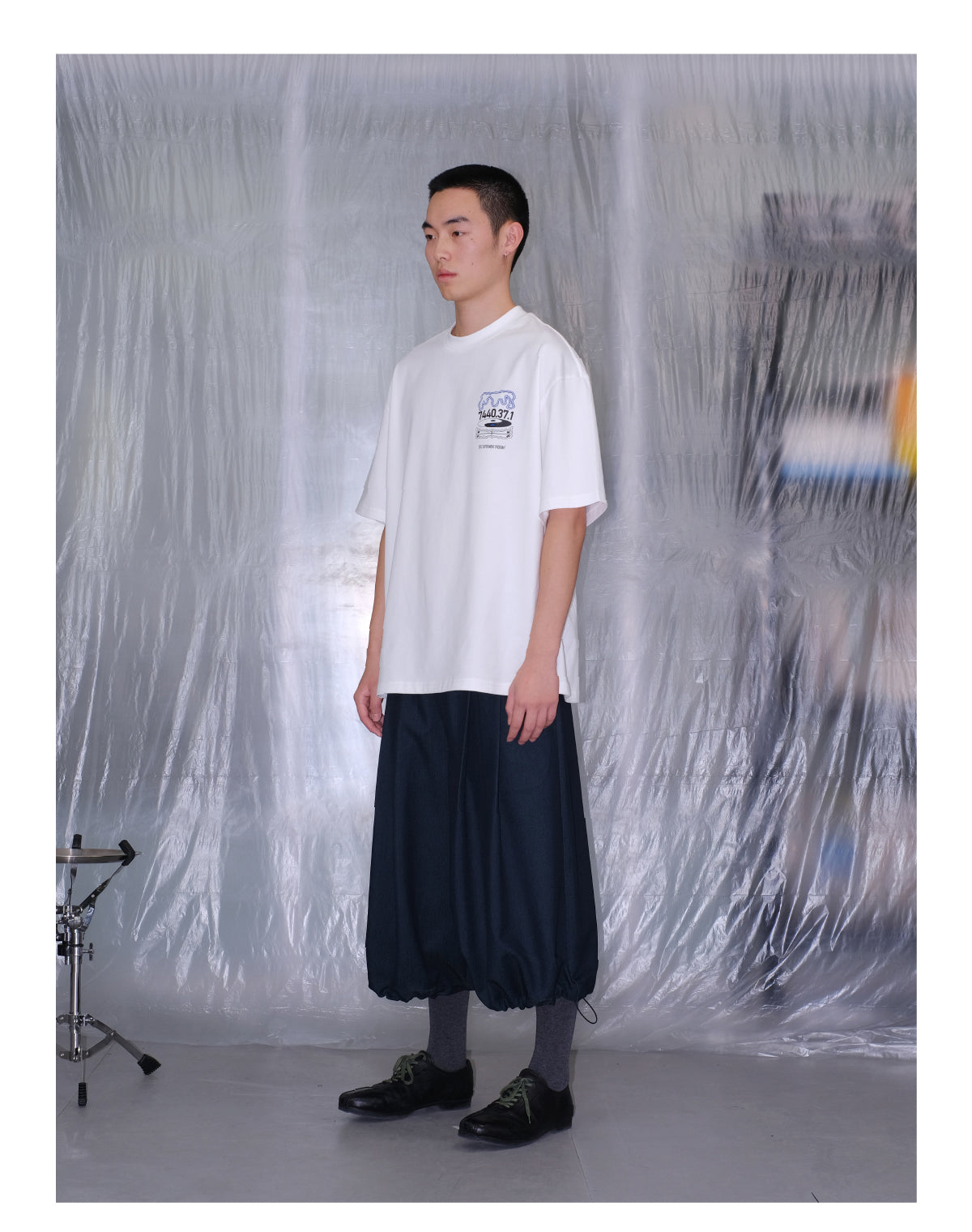 Drawstring Cropped Pants