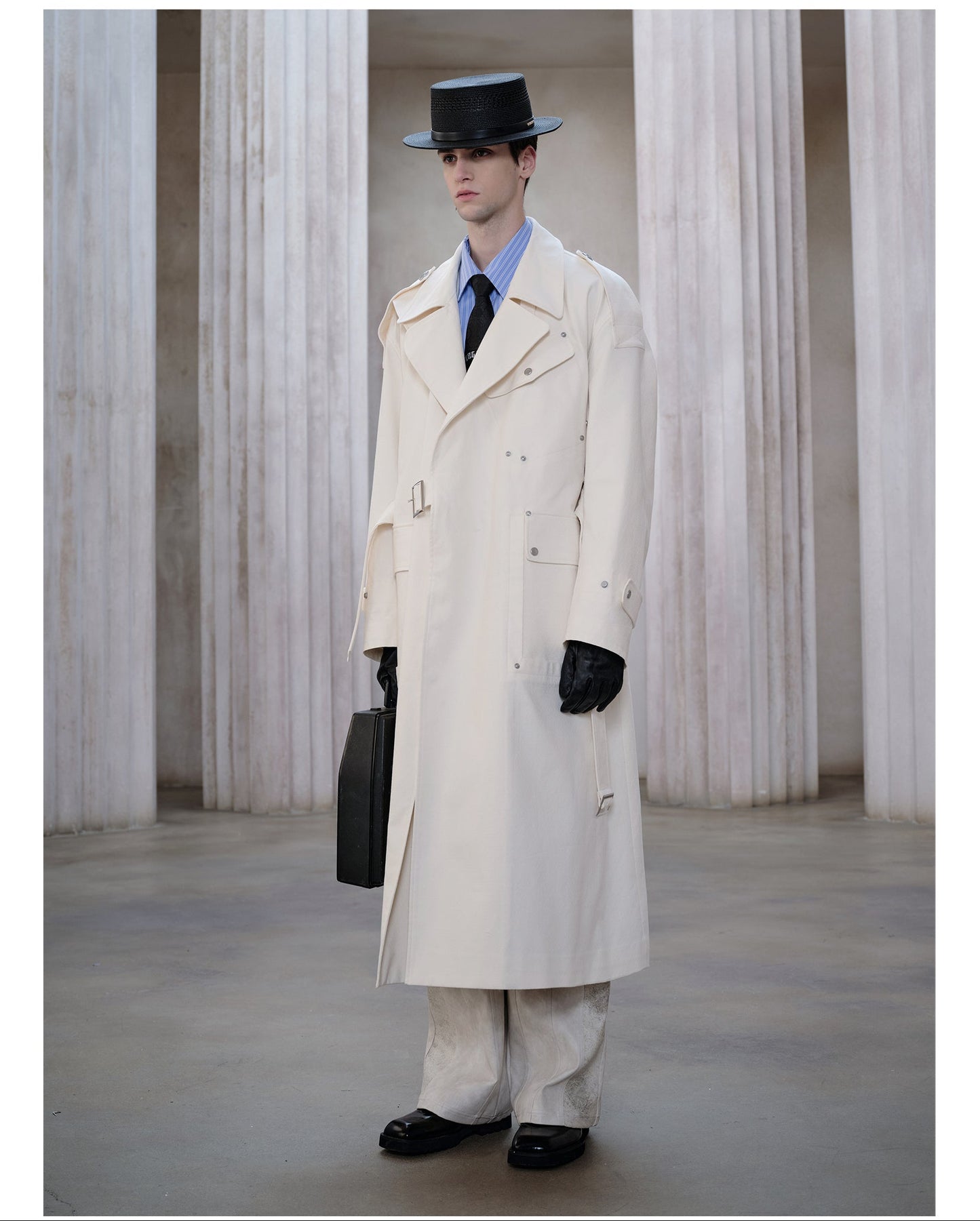 Original Designer Silhouette Coat