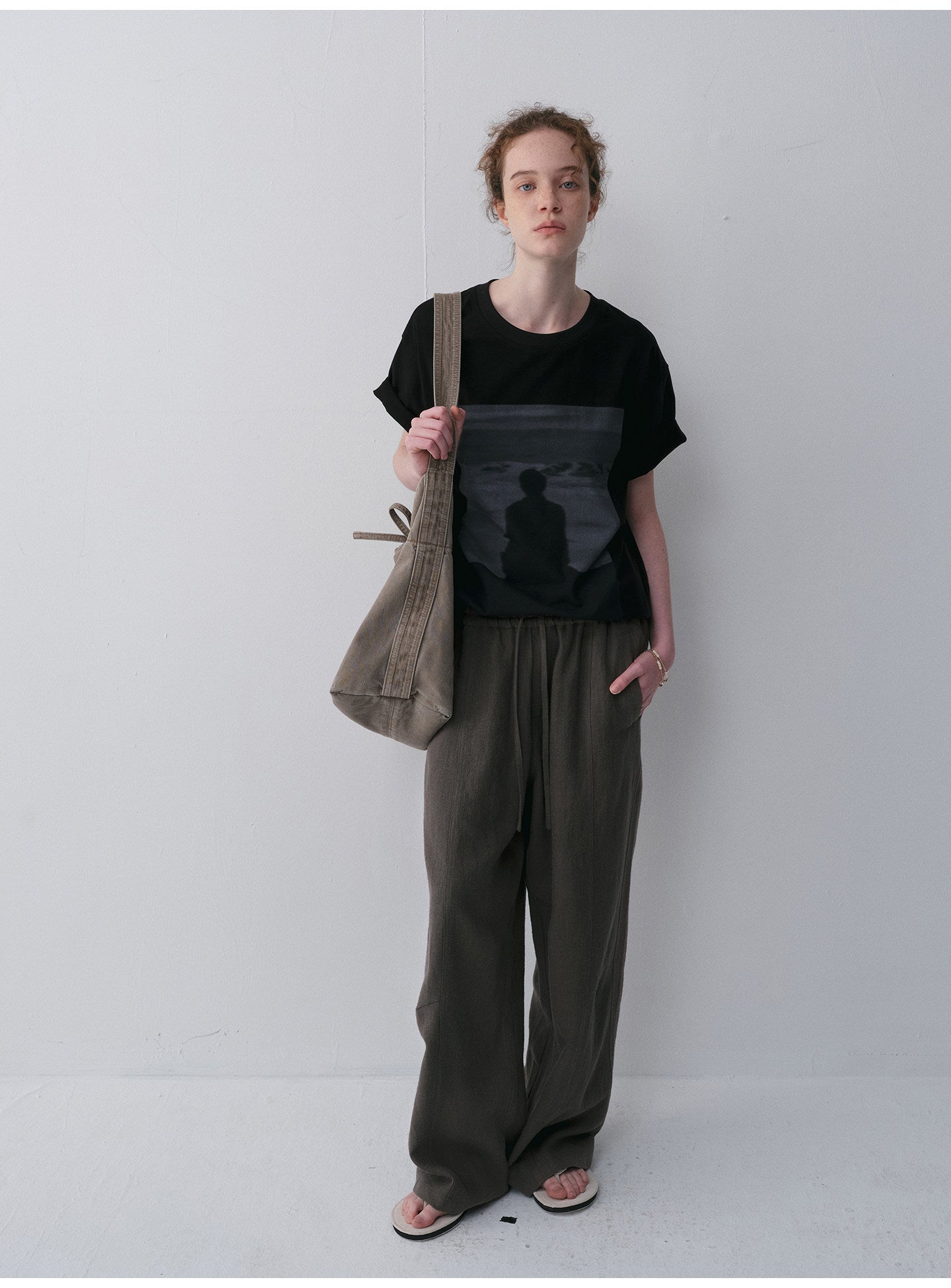 Drawstring Casual Pants