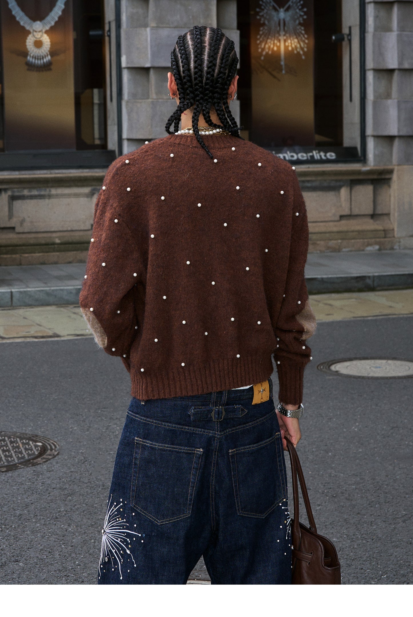 Pearl Short Wide Cardigan