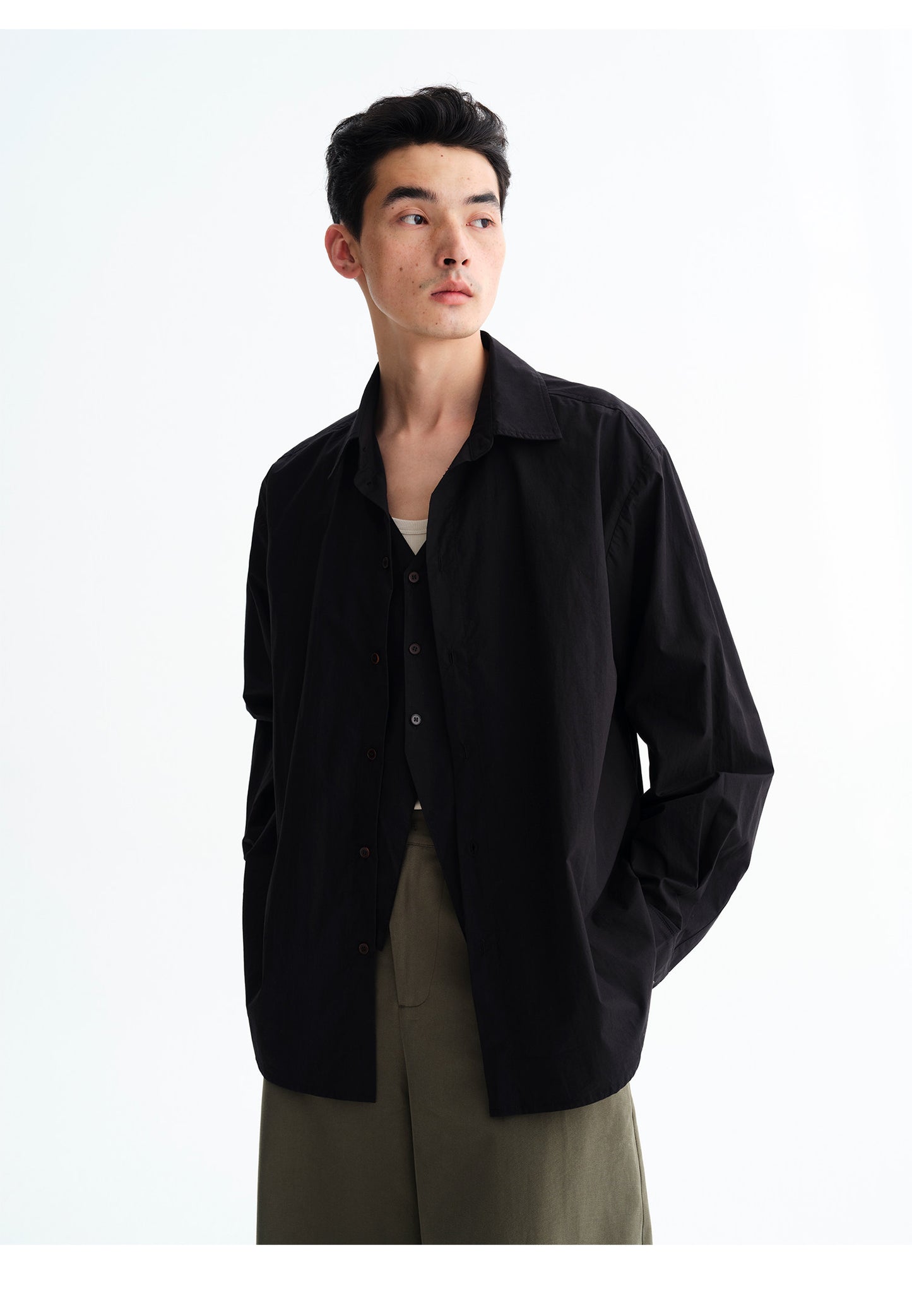 Cotton Casual Tailored Shirt